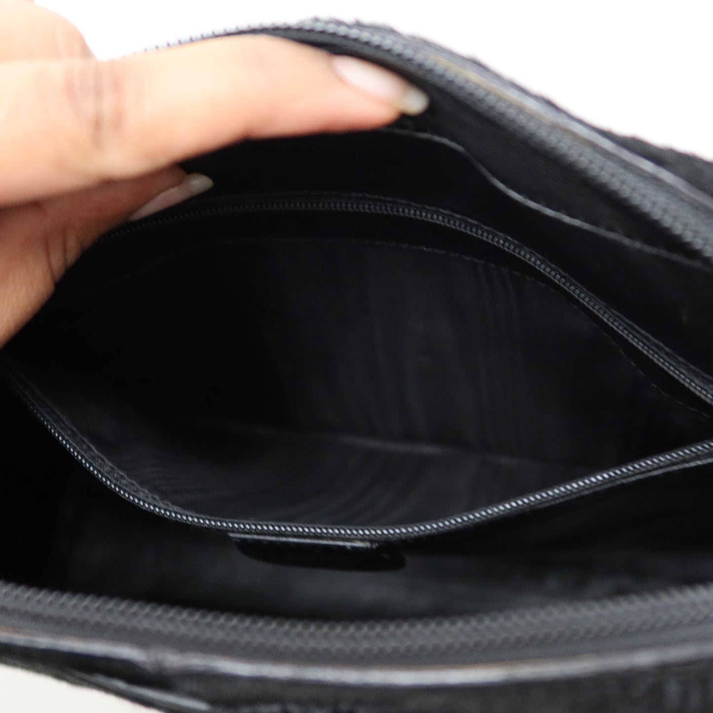 GUCCI Ponyhair Scale Shoulder Bag