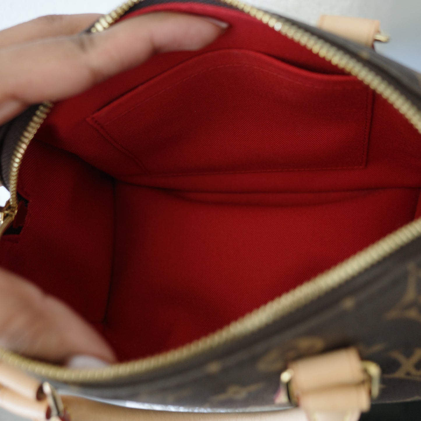 Louis Vuitton Monogram Speedy 20 (No Strap)