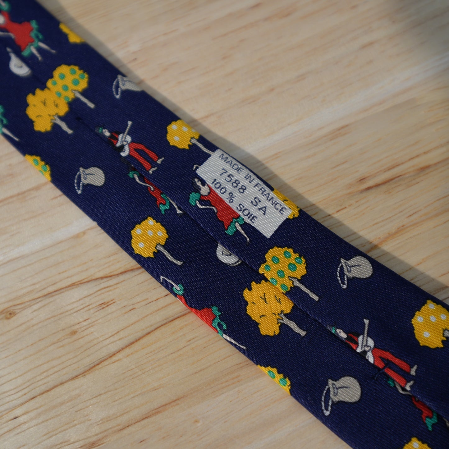 HERMES 100% Silk Tie
