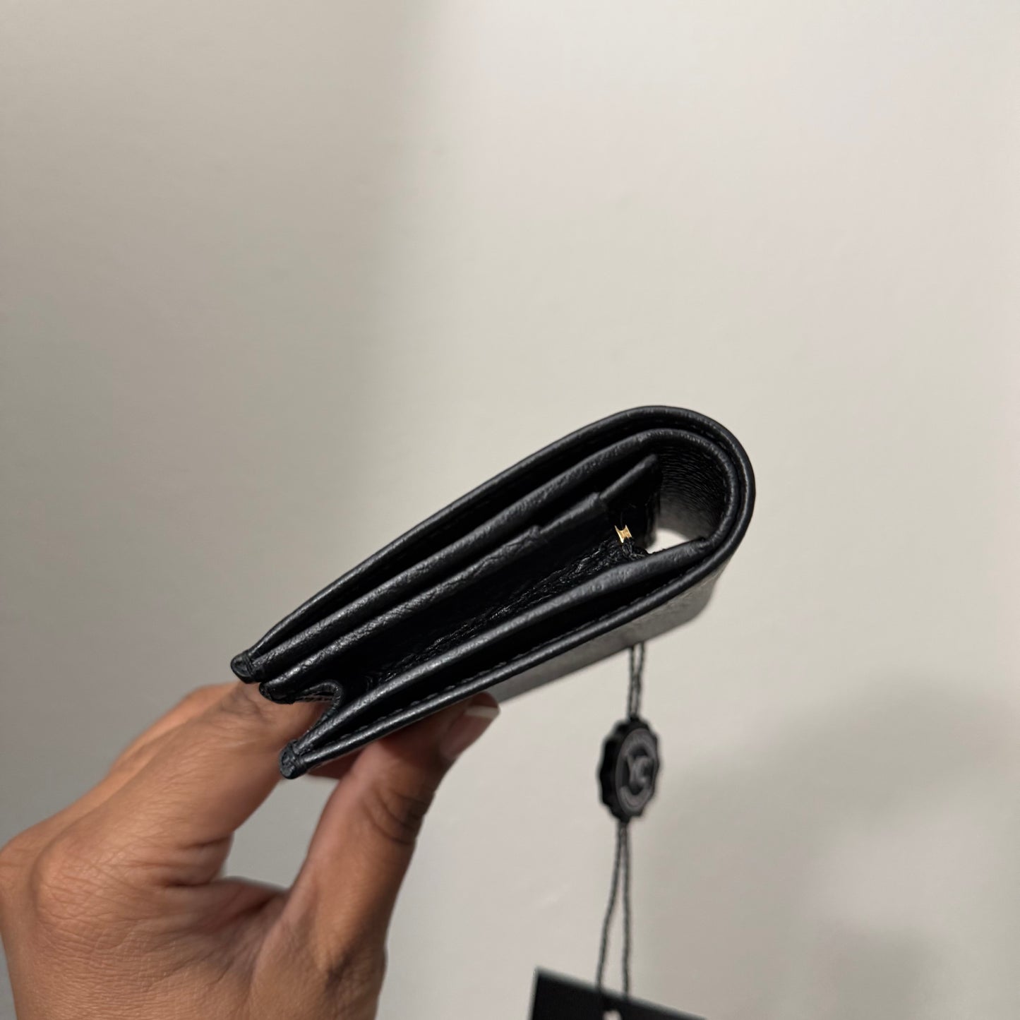 GUCCI Leather Flap Wallet
