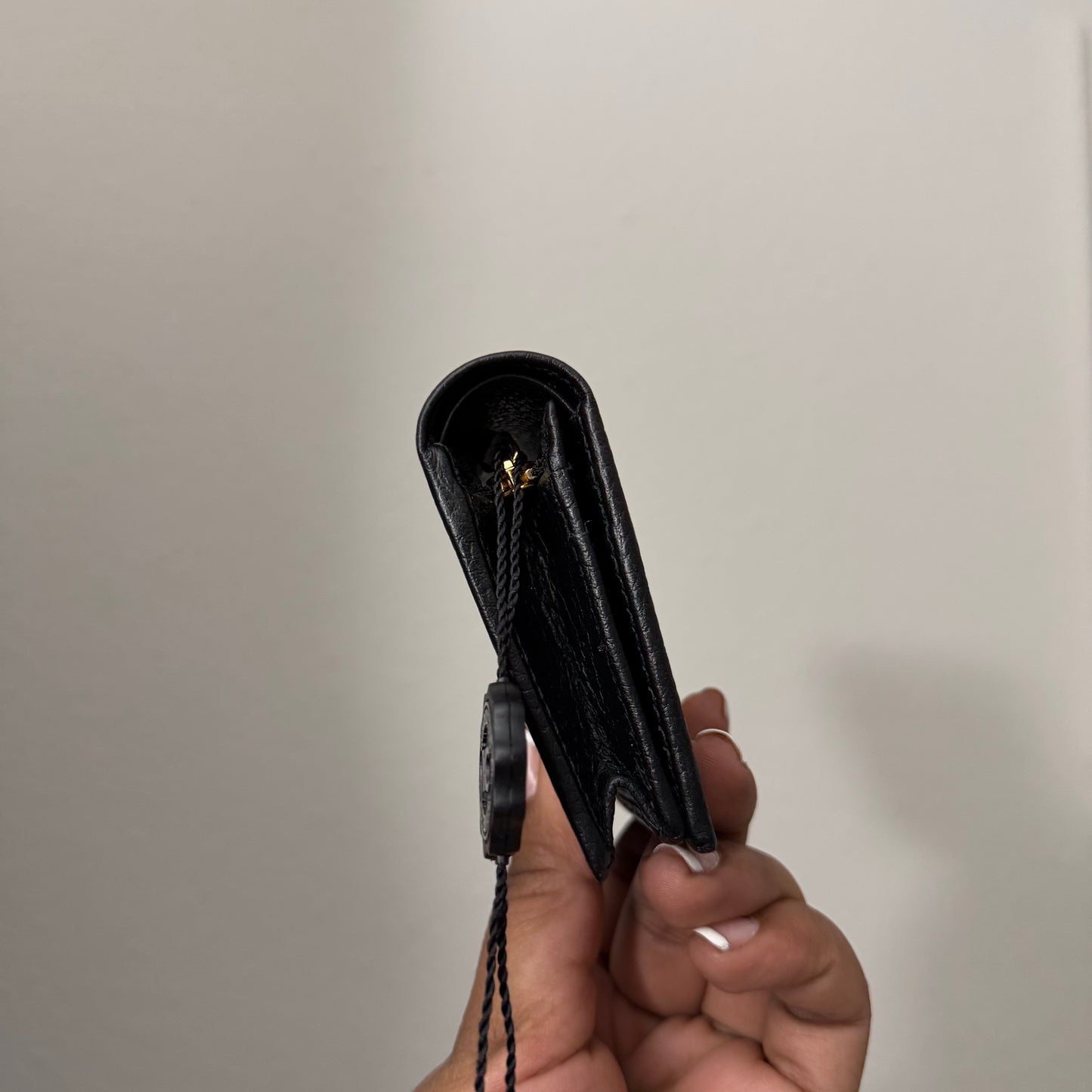 GUCCI Leather Flap Wallet