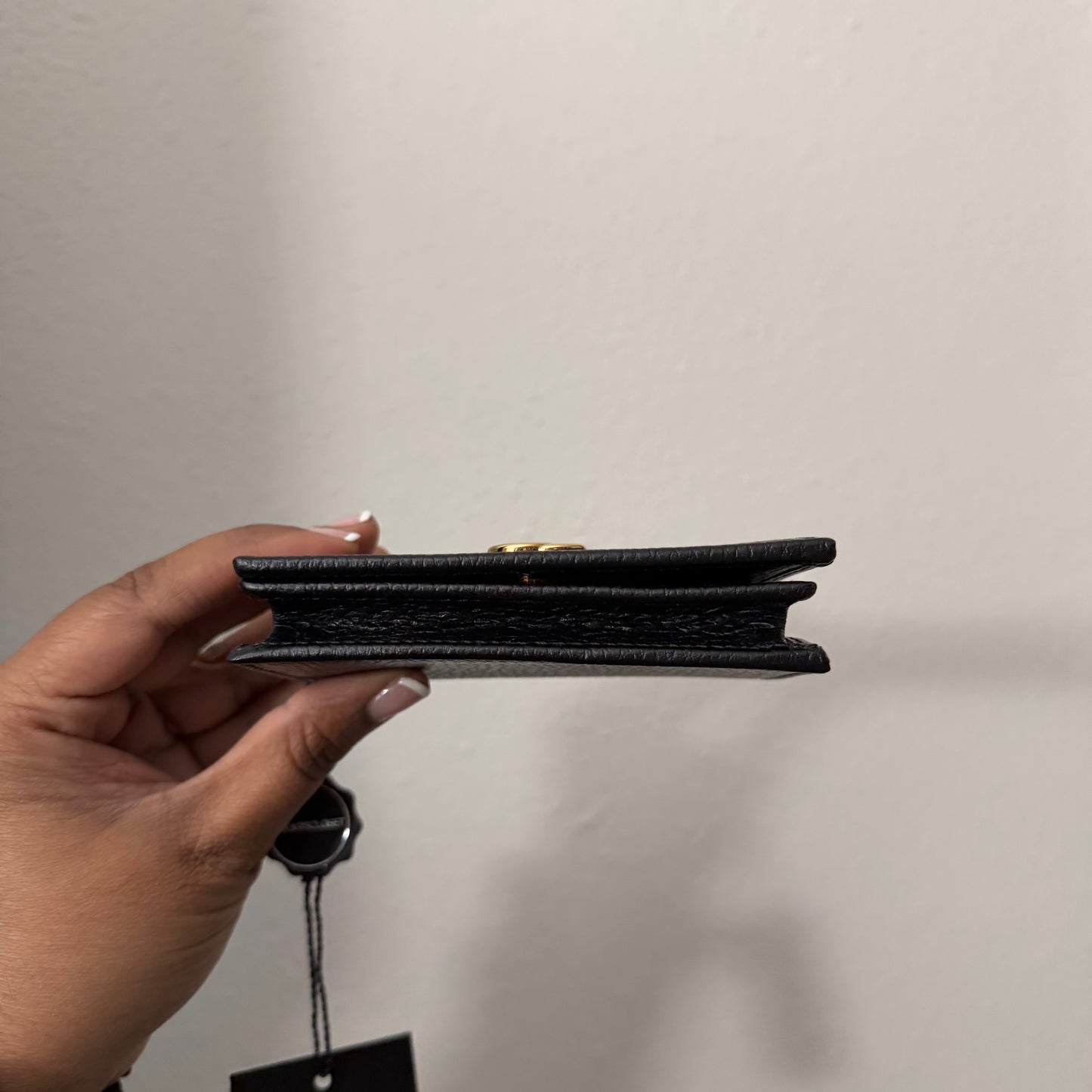 GUCCI Leather Flap Wallet