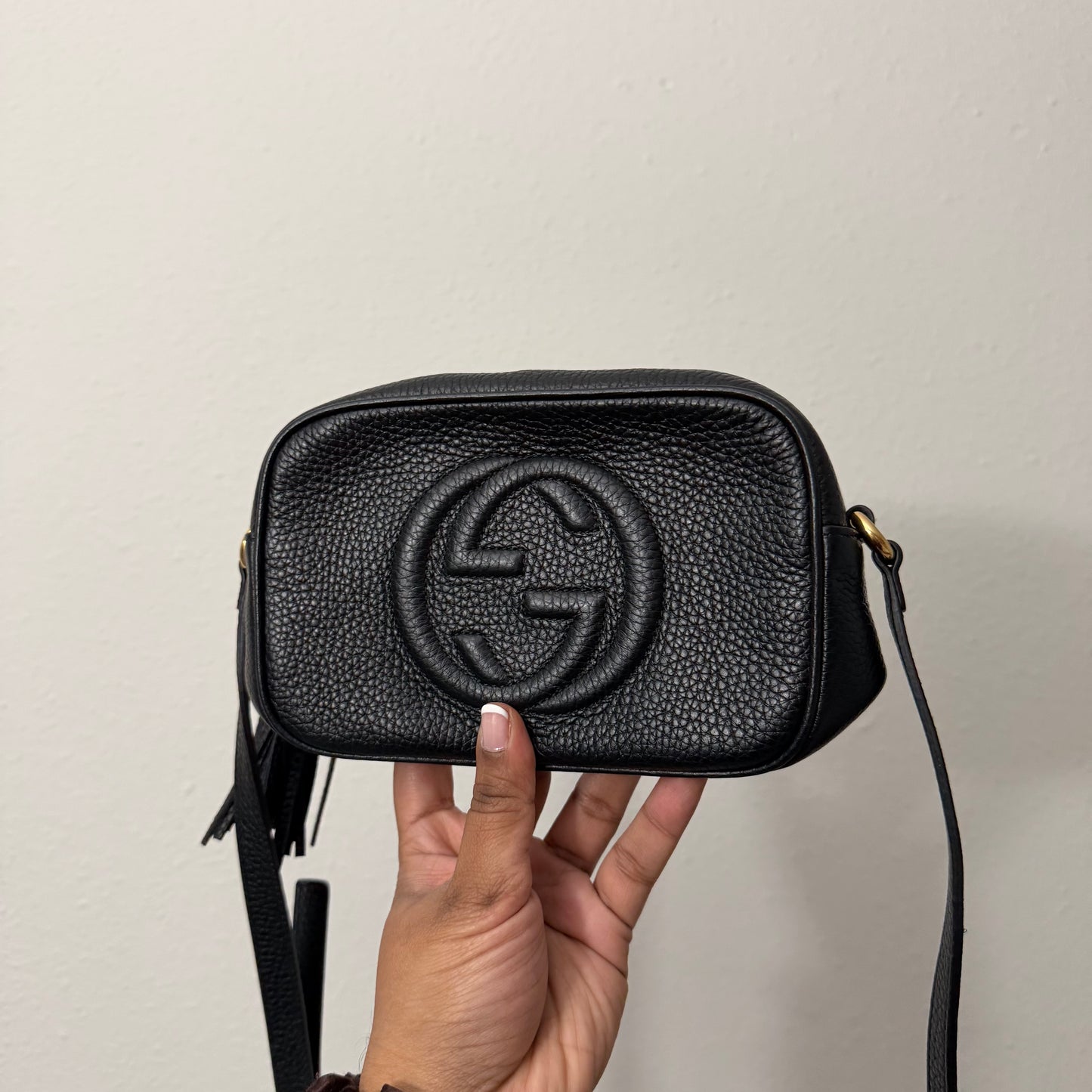 GUCCI Mini Disco SoHo Black Crossbody