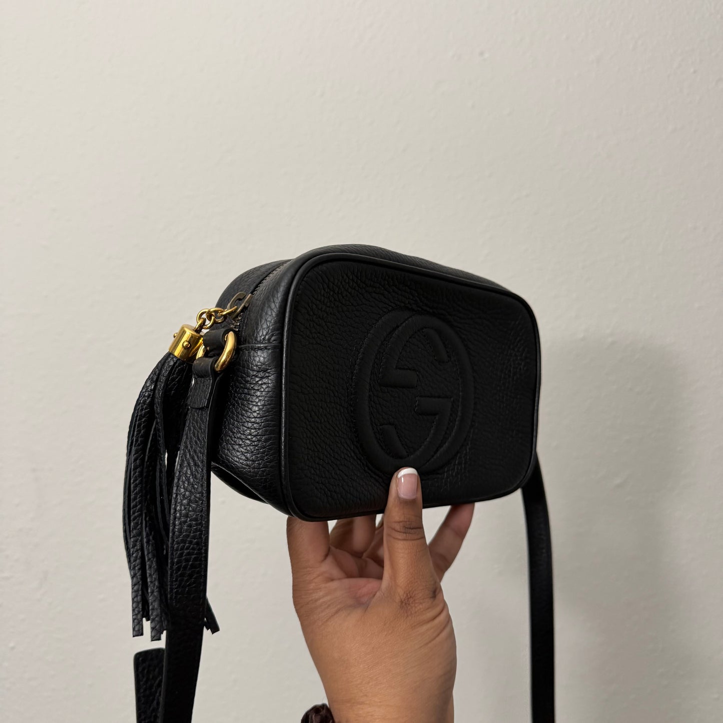GUCCI Mini Disco SoHo Black Crossbody