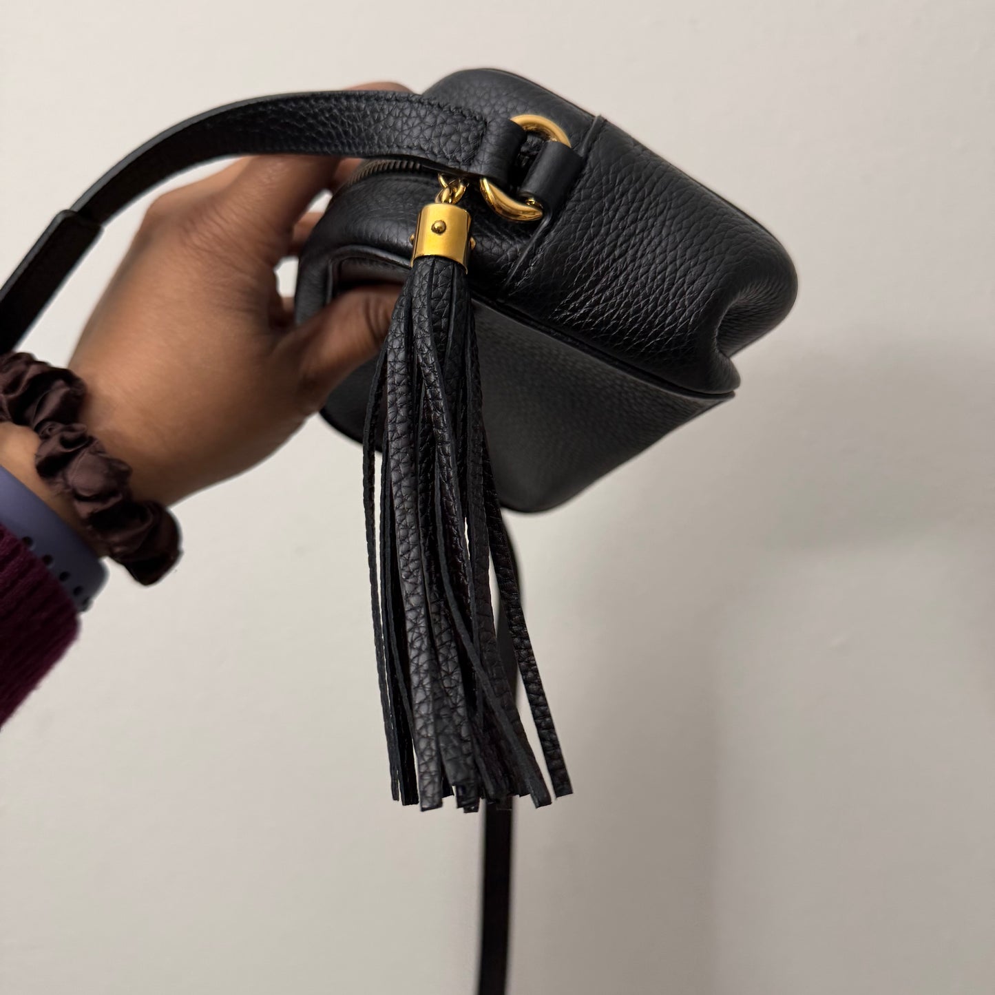 GUCCI Mini Disco SoHo Black Crossbody
