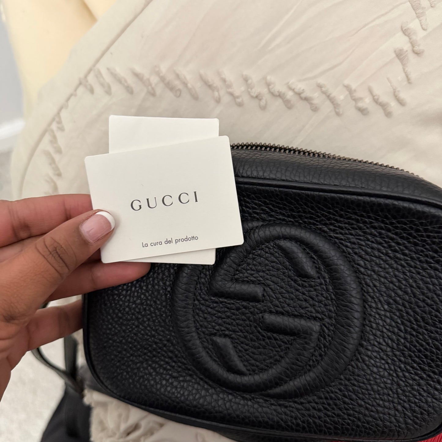 GUCCI Mini Disco SoHo Black Crossbody