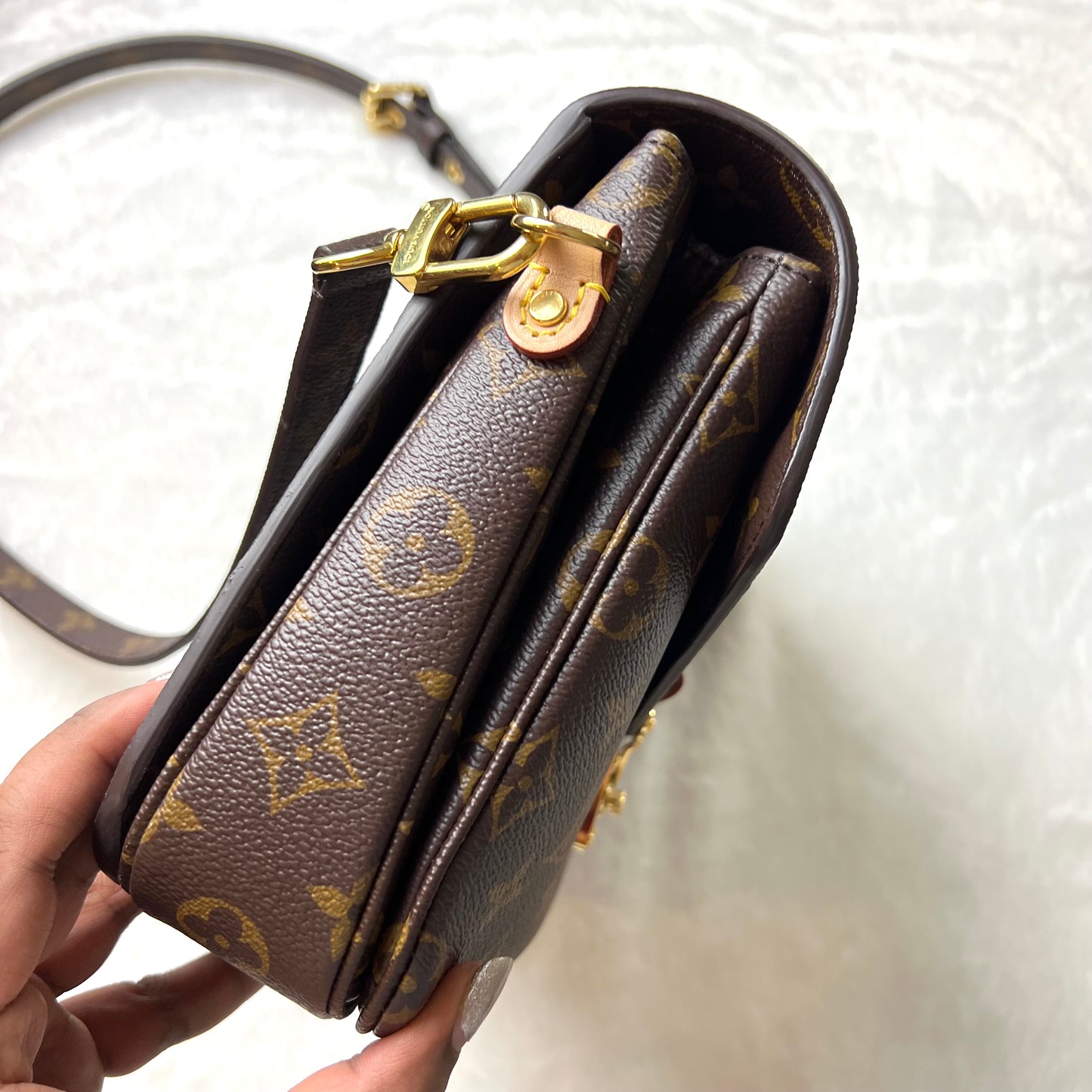 LOUIS VUITTON Monogram Pochette Metis