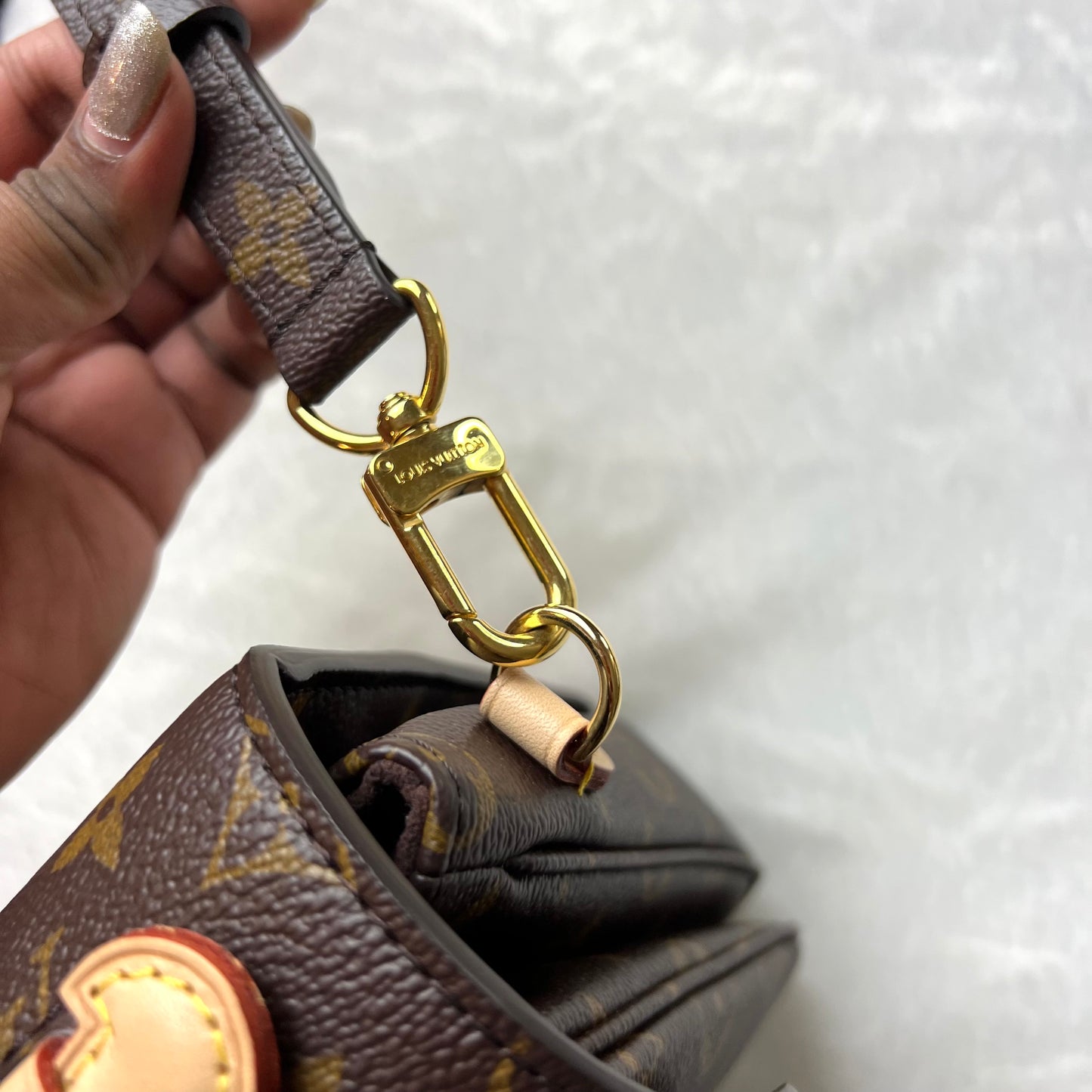 LOUIS VUITTON Monogram Pochette Metis