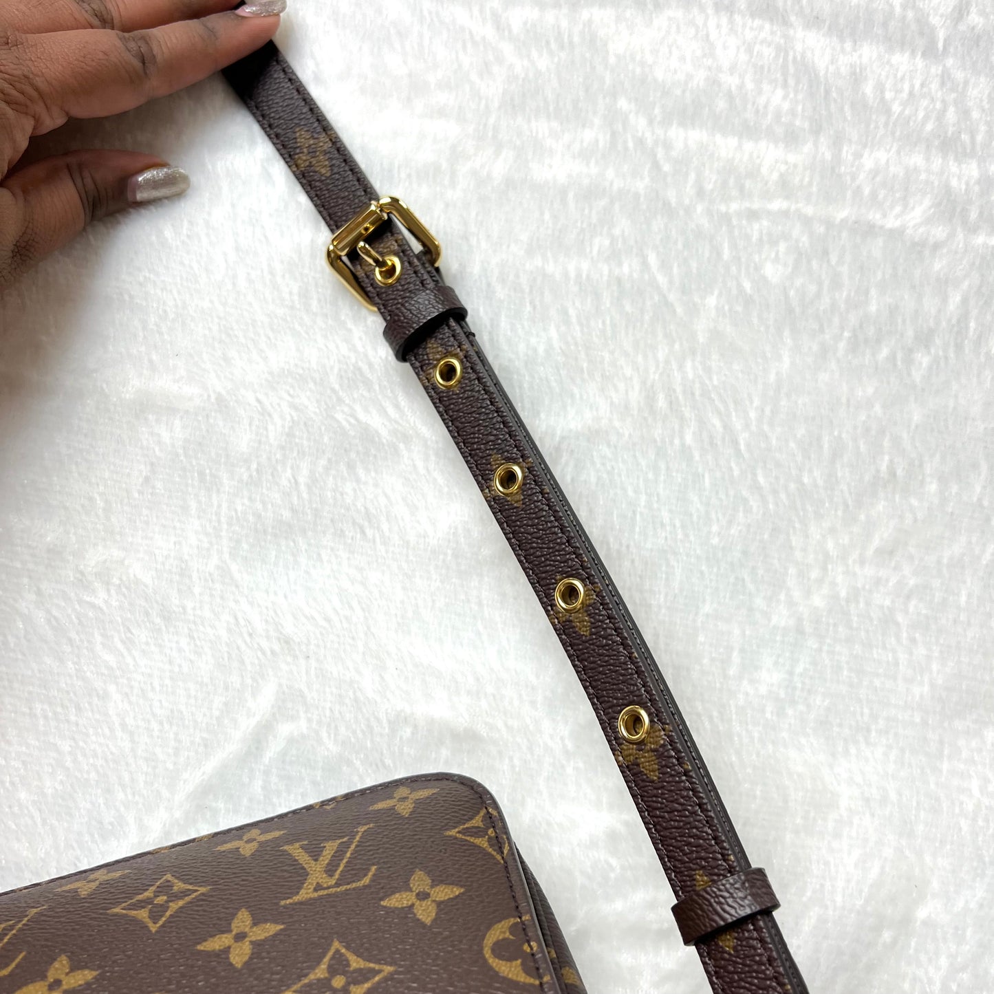 LOUIS VUITTON Monogram Pochette Metis