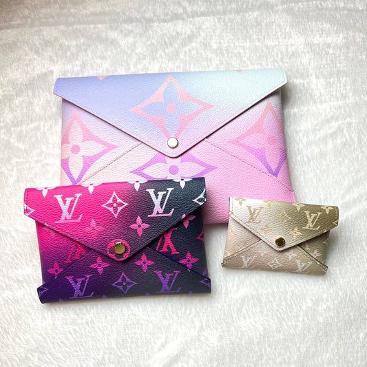 LOUIS VUITTON Sunrise Pastel Kirigami Pochette Trio