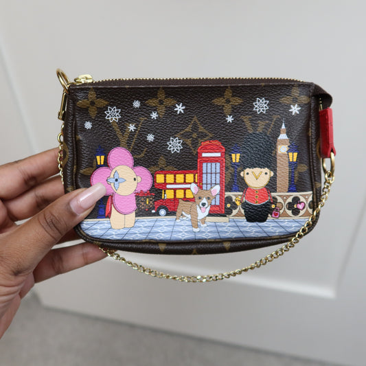 LOUIS VUITTON Monogram Mini Pochette Vivienne in London