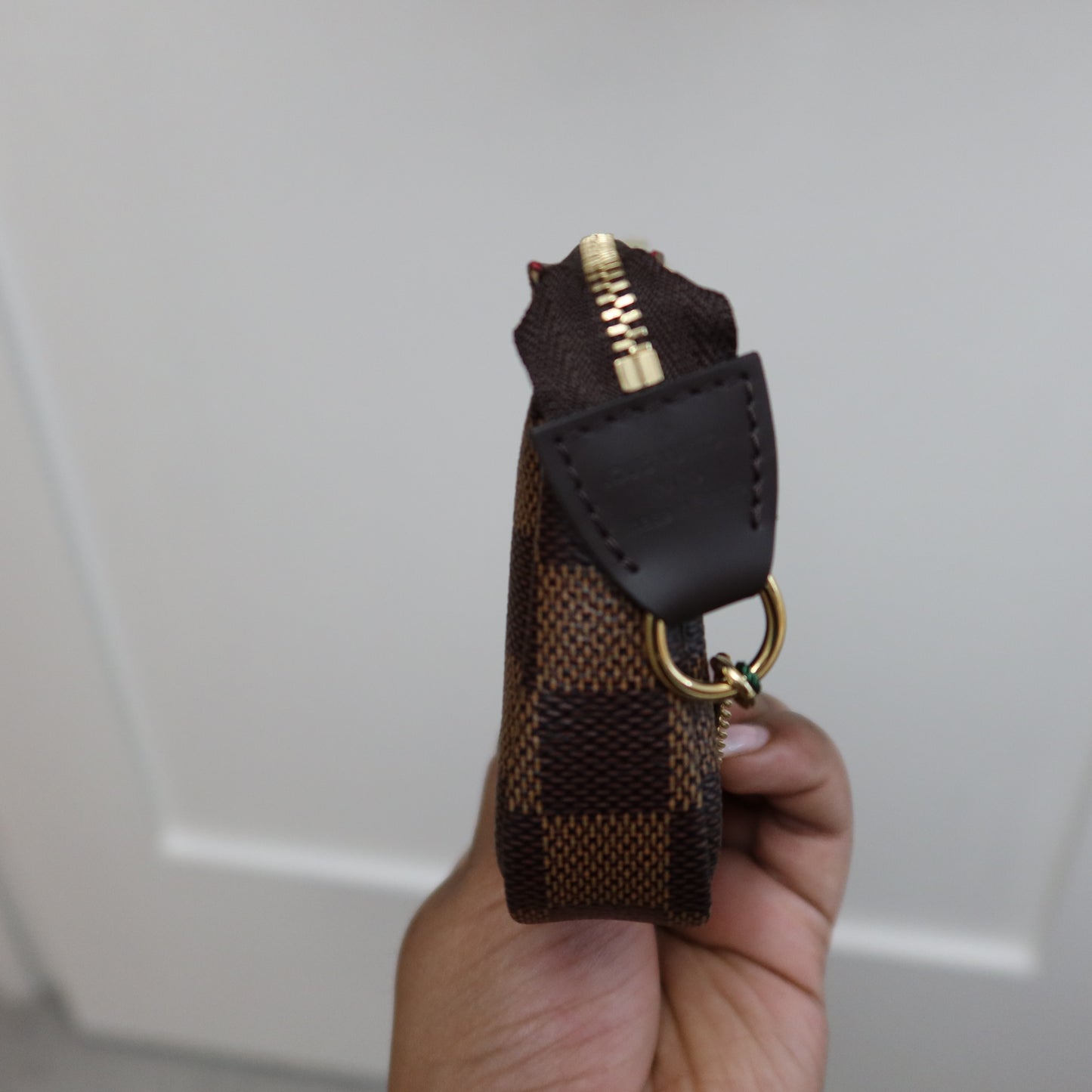 LOUIS VUITTON Damier Ebene Mini Pochette