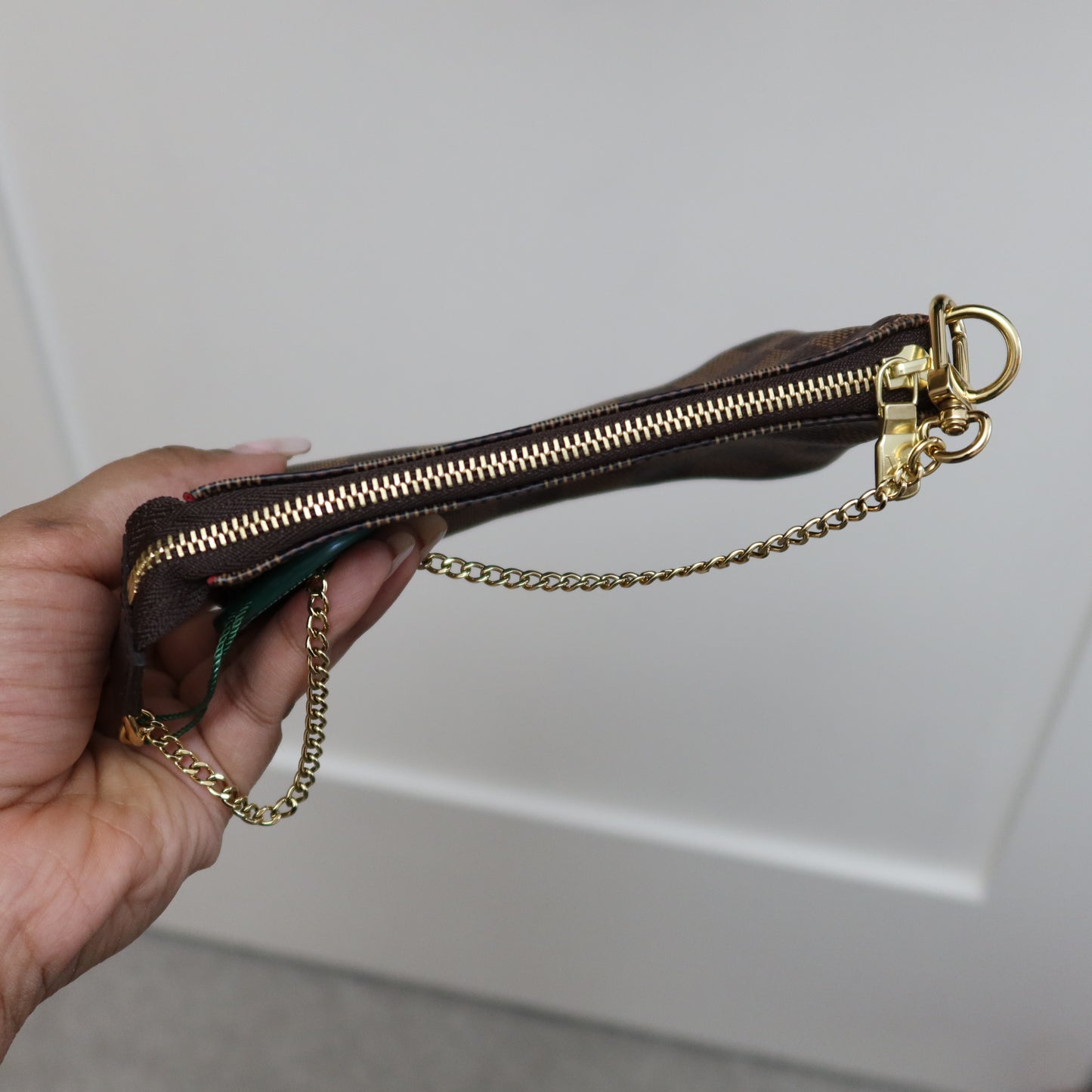 LOUIS VUITTON Damier Ebene Mini Pochette