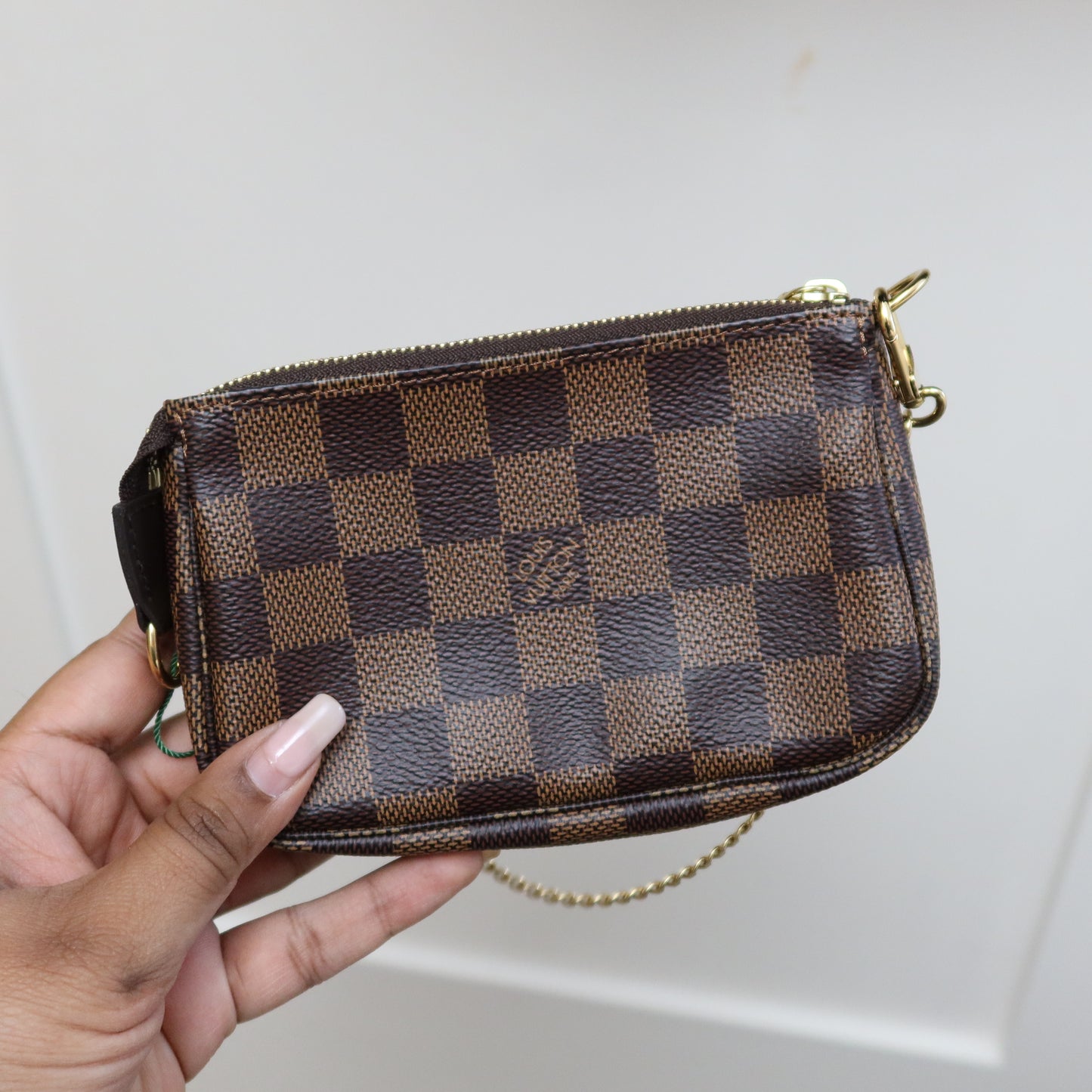 LOUIS VUITTON Damier Ebene Mini Pochette