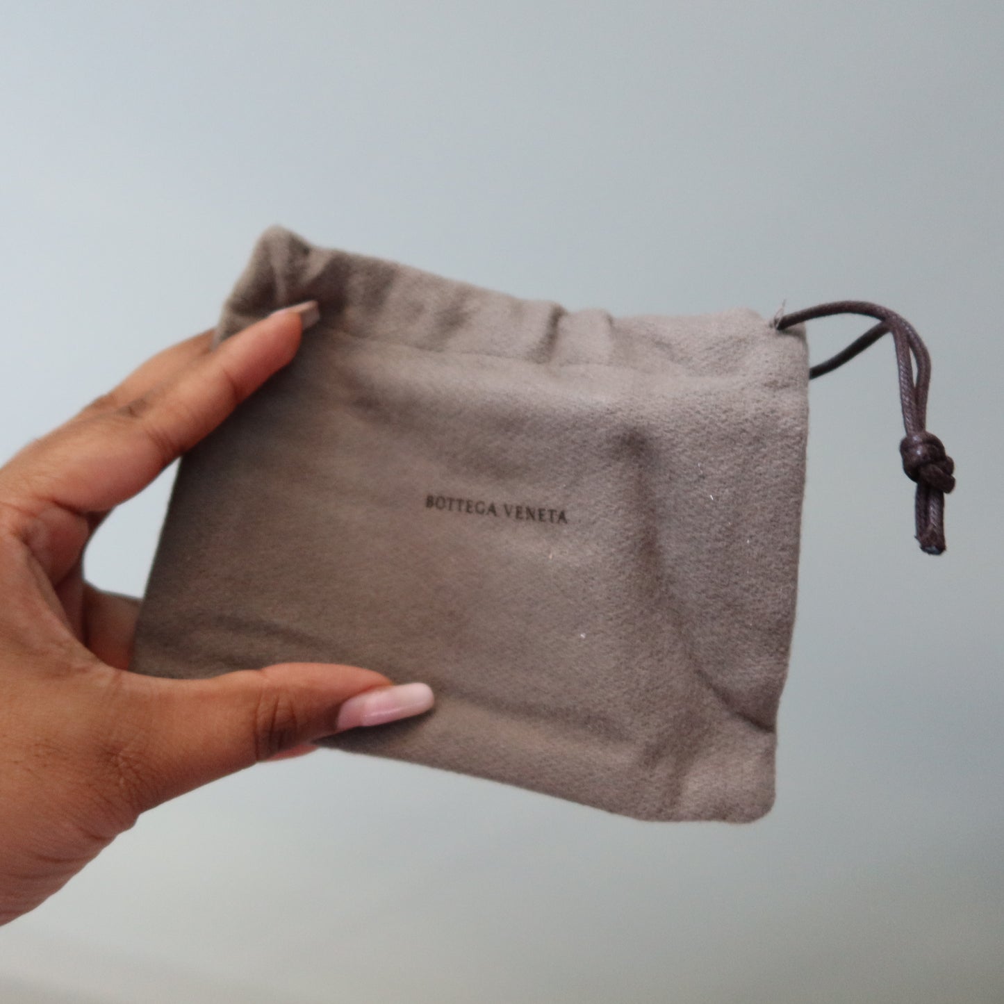 BOTTEGA VENETA Intrecciato Leather Card Case Black