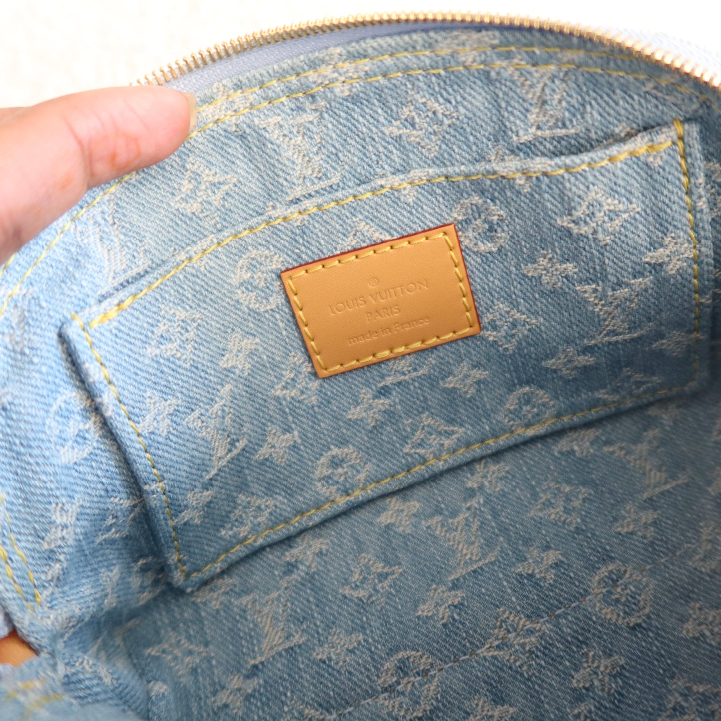 LOUIS VUITTON Sky Denim Cosmetic PM