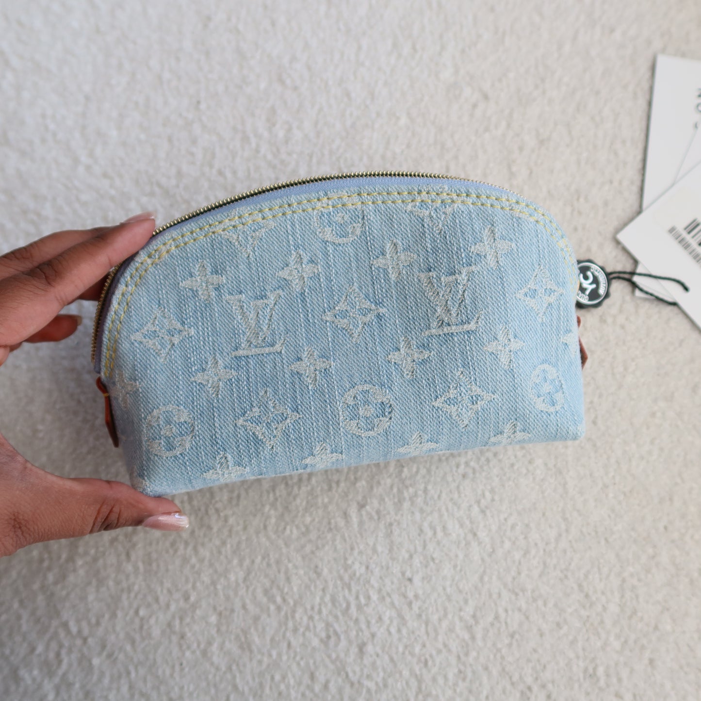 LOUIS VUITTON Sky Denim Cosmetic PM