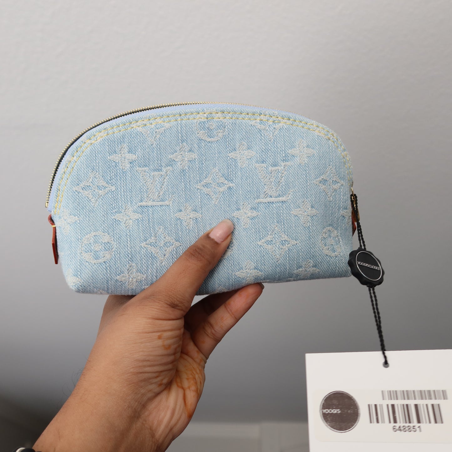 LOUIS VUITTON Sky Denim Cosmetic PM