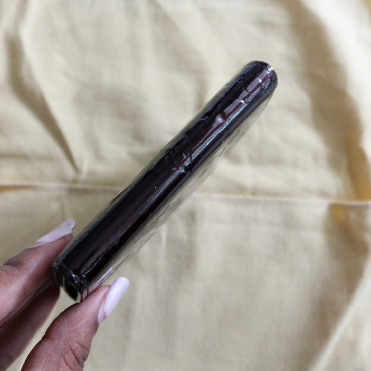 LOUIS VUITTON Amarante Vernis Envelope Business Card Holder
