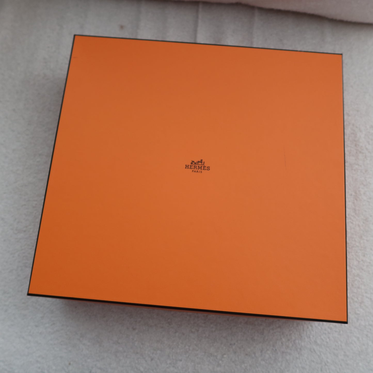 HERMES Etoupe Togo Petite Arcon with Palladium Hardware (PHW)