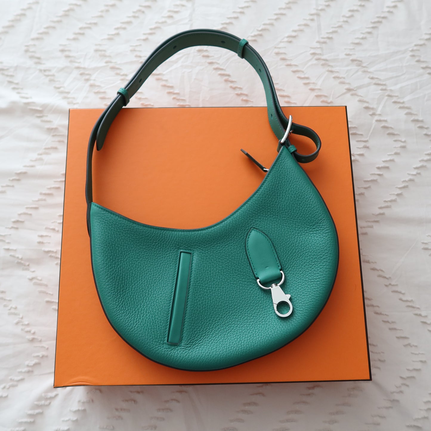 HERMES Petite Arcon Bag Togo and Swift Leather