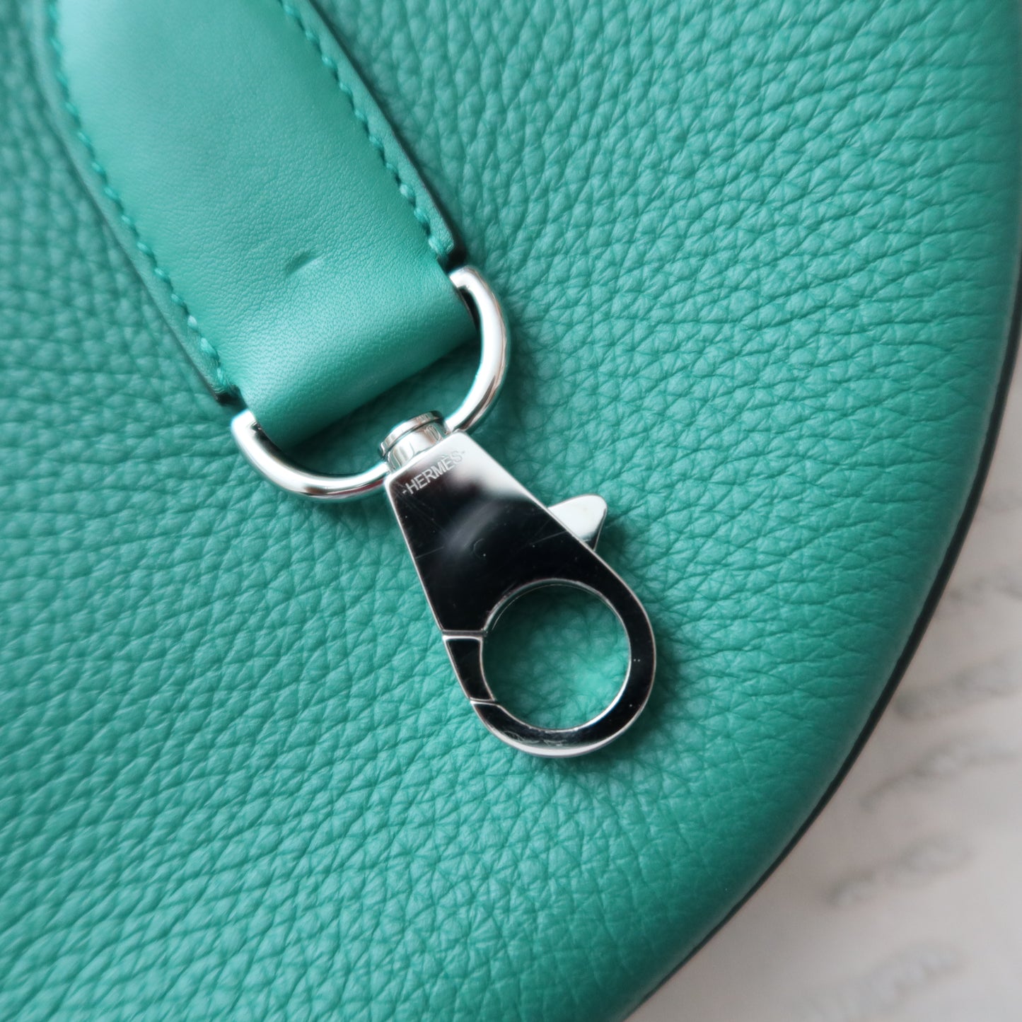 HERMES Petite Arcon Bag Togo and Swift Leather