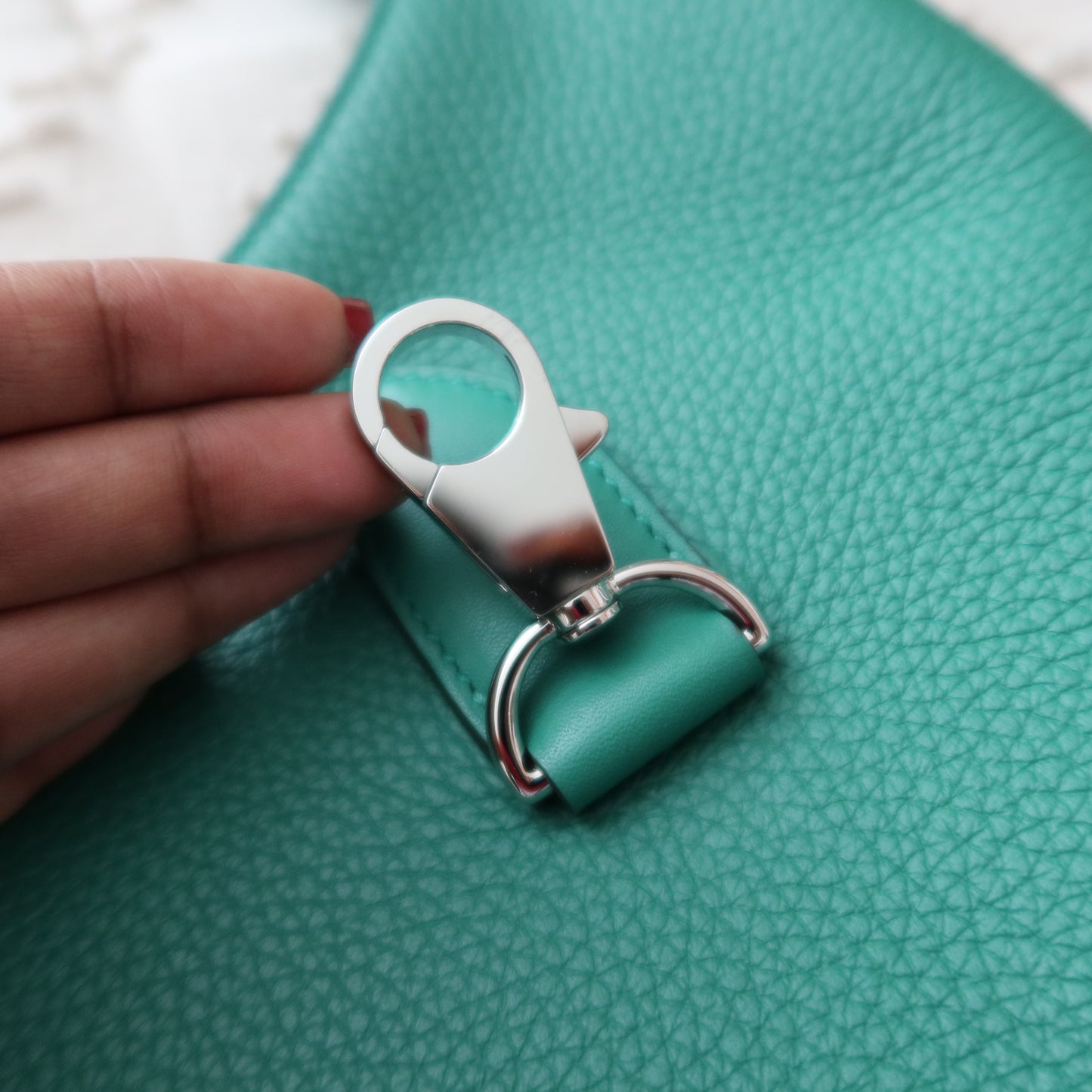 HERMES Petite Arcon Bag Togo and Swift Leather
