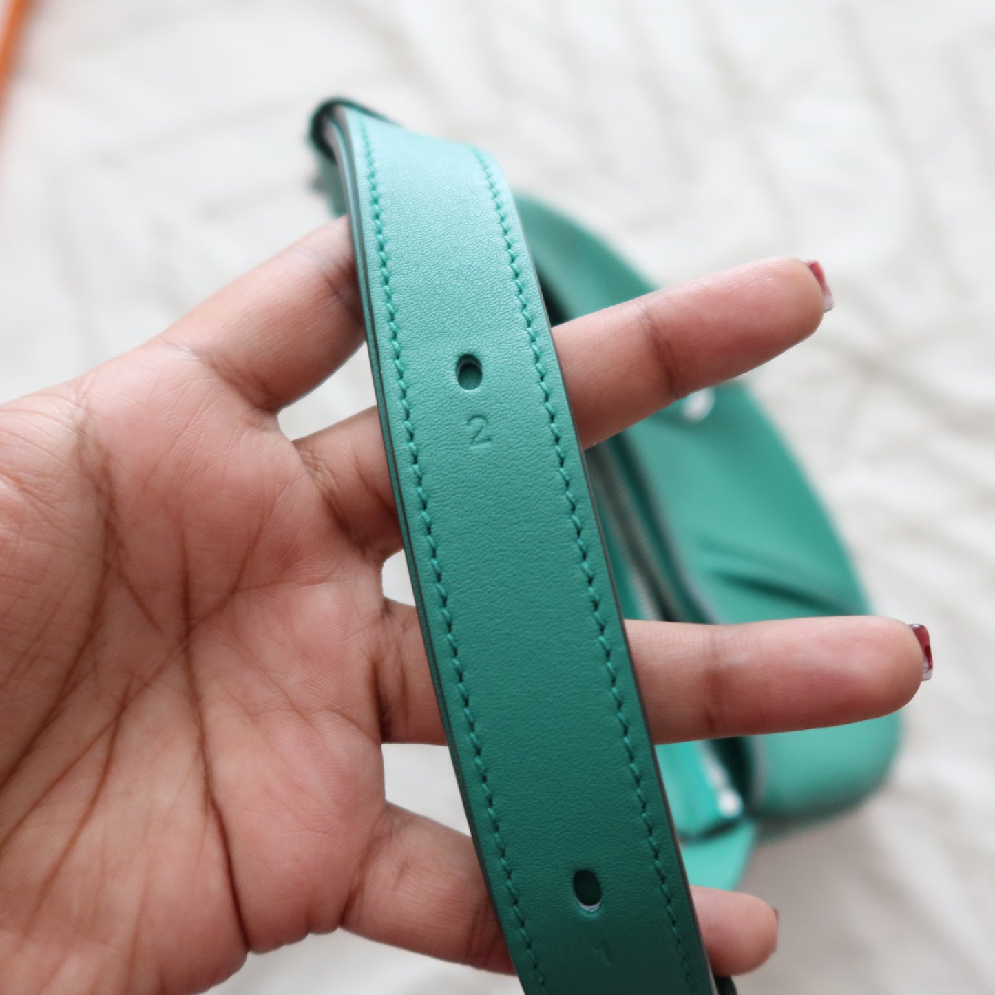 HERMES Petite Arcon Bag Togo and Swift Leather