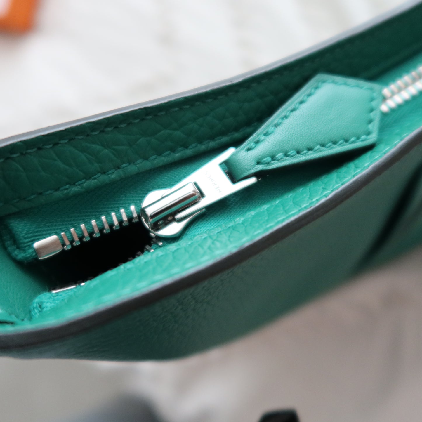 HERMES Petite Arcon Bag Togo and Swift Leather
