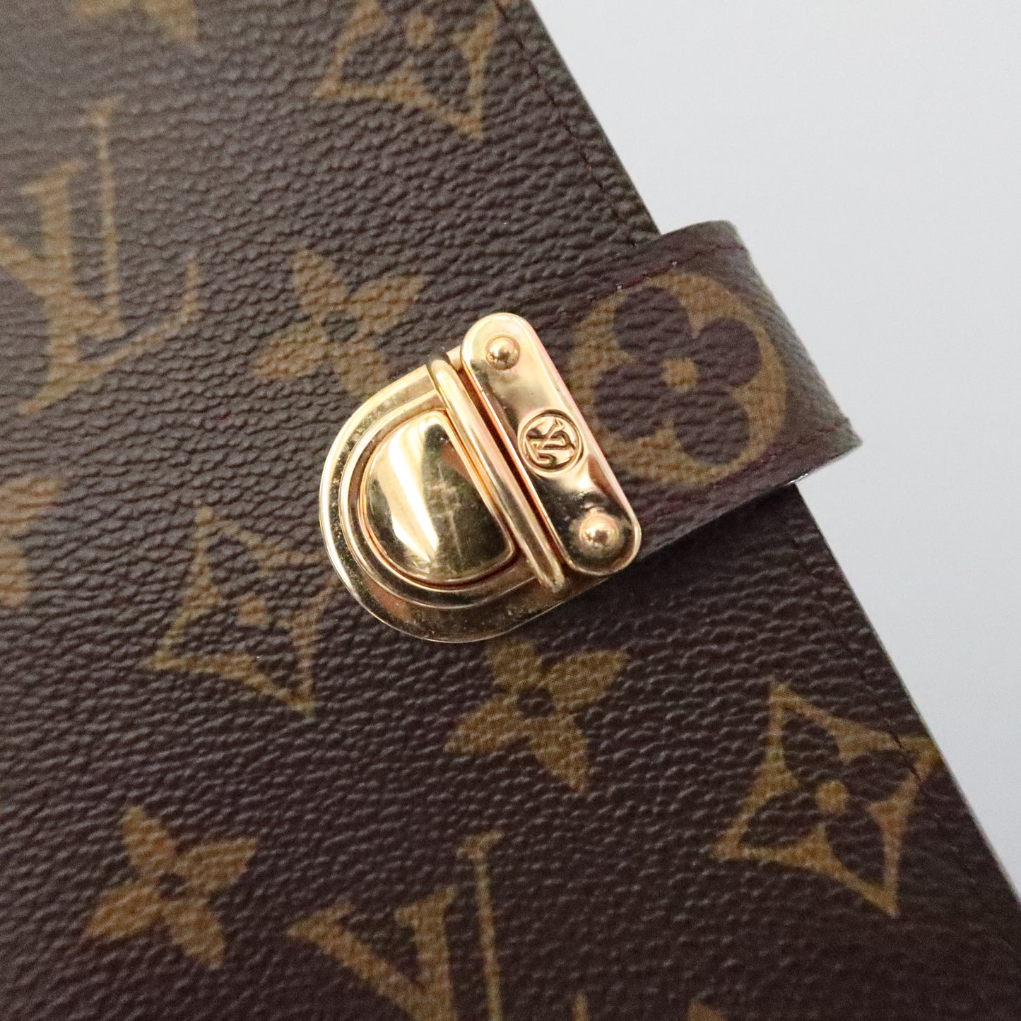 LOUIS VUITTON Monogram Agenda PM Koala Clasp Pink