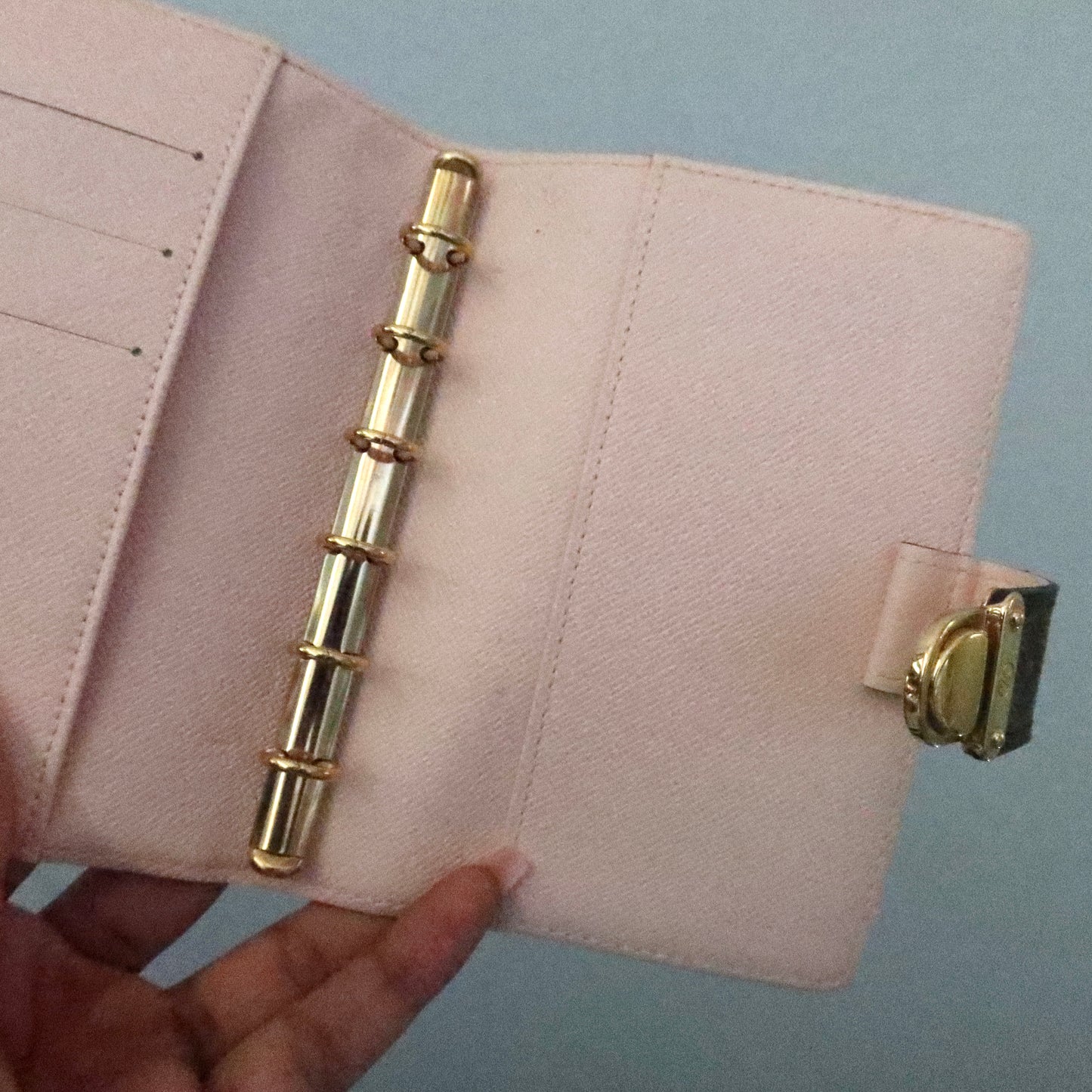 LOUIS VUITTON Monogram Agenda PM Koala Clasp Pink