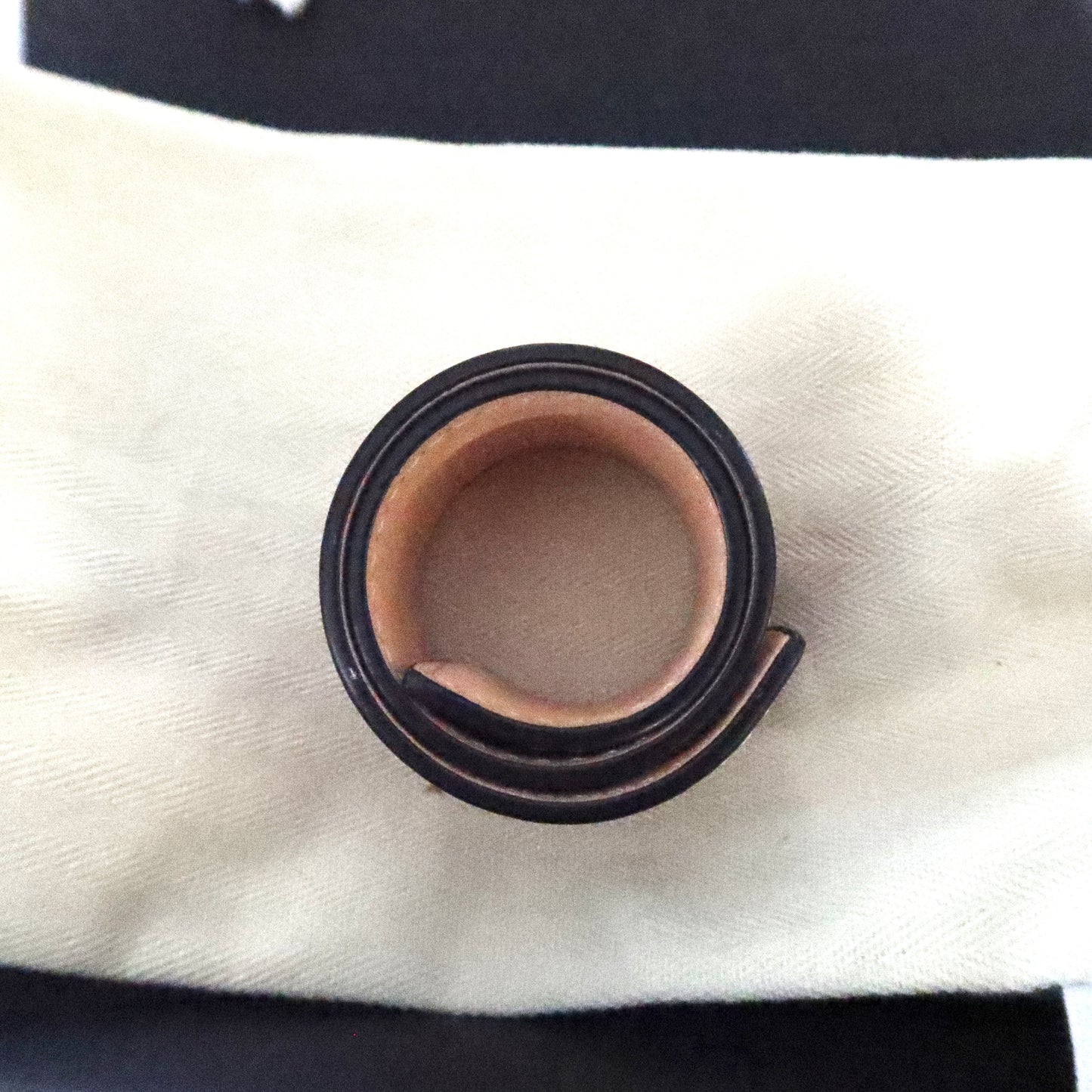 LOEWE Anagram Leather Snap Bracelet