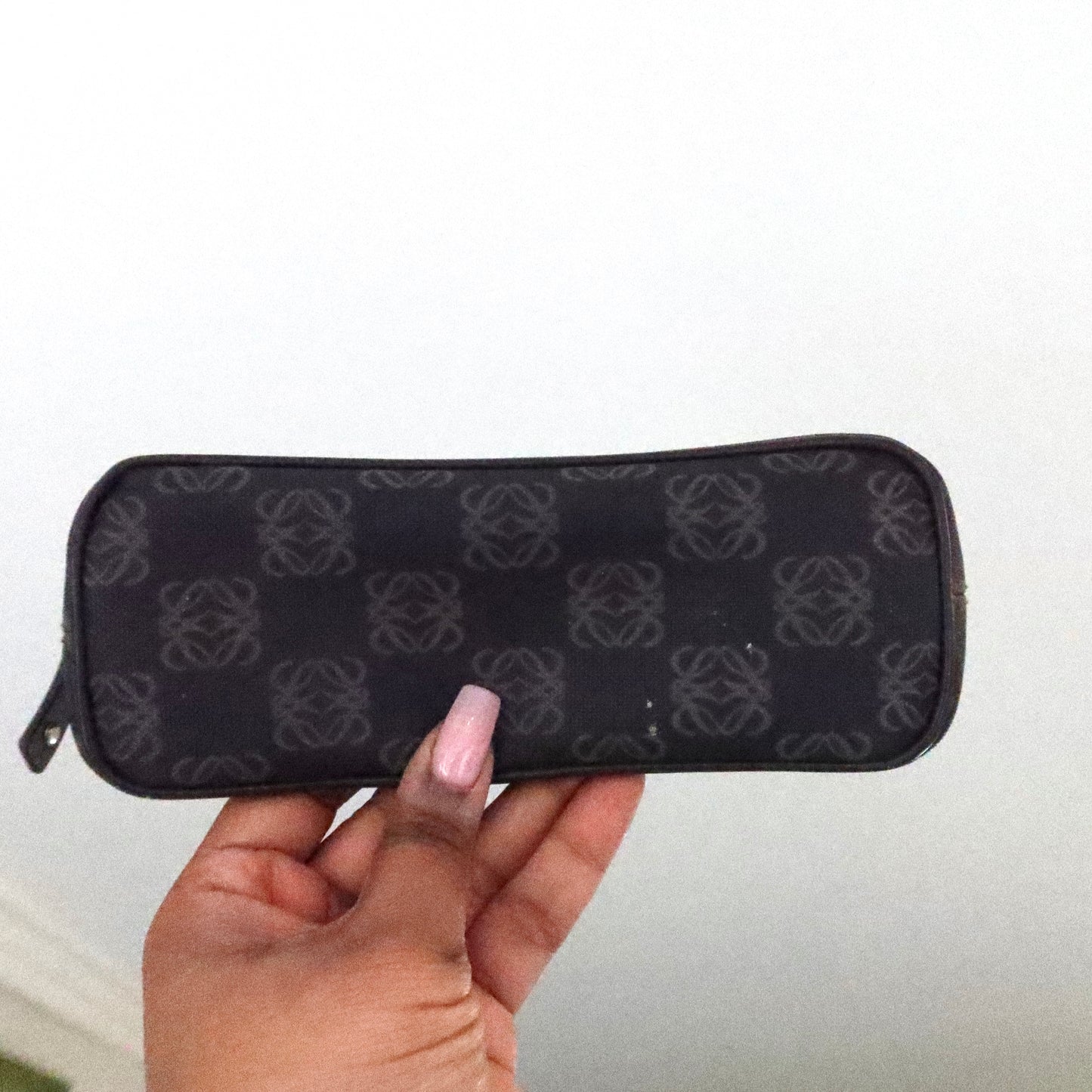 LOEWE Anagram Canvas Cosmetic Pouch