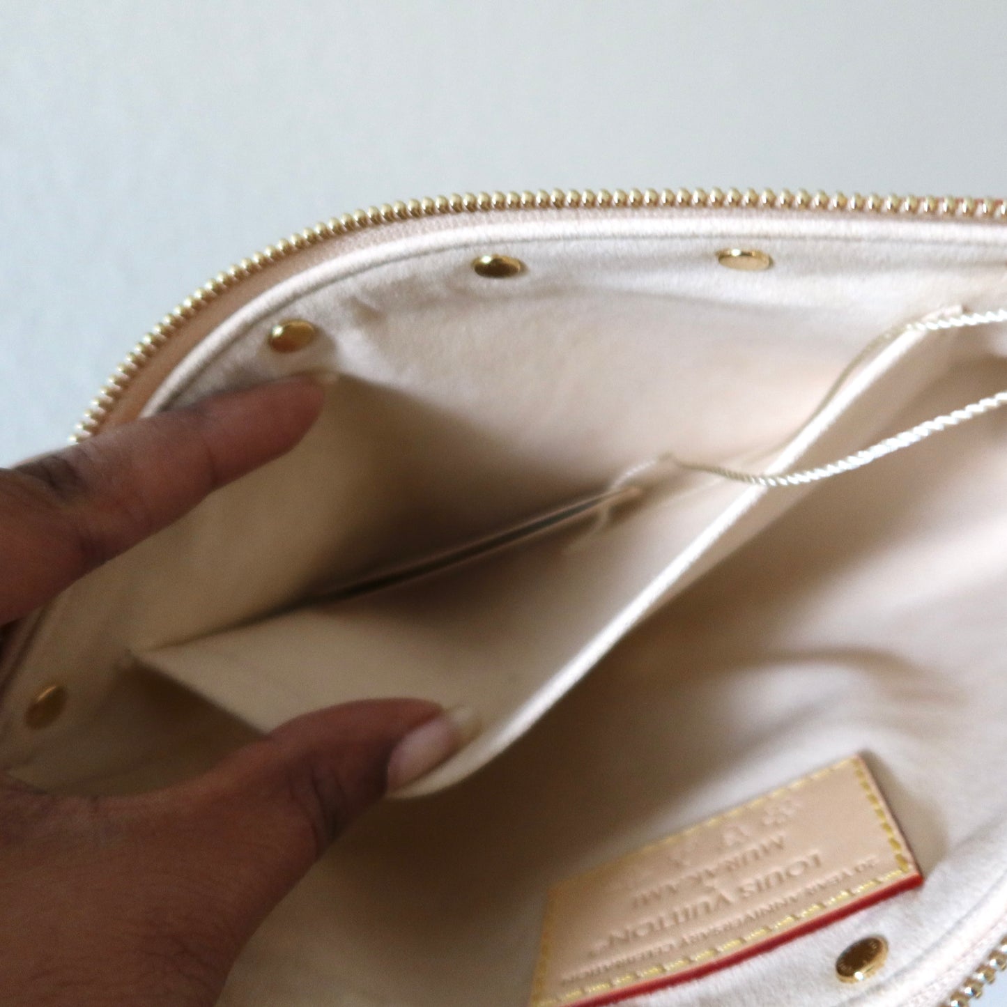 LOUIS VUITTON Murakami Multicolor White 20 Yr Anniversary Pochette Accessoires