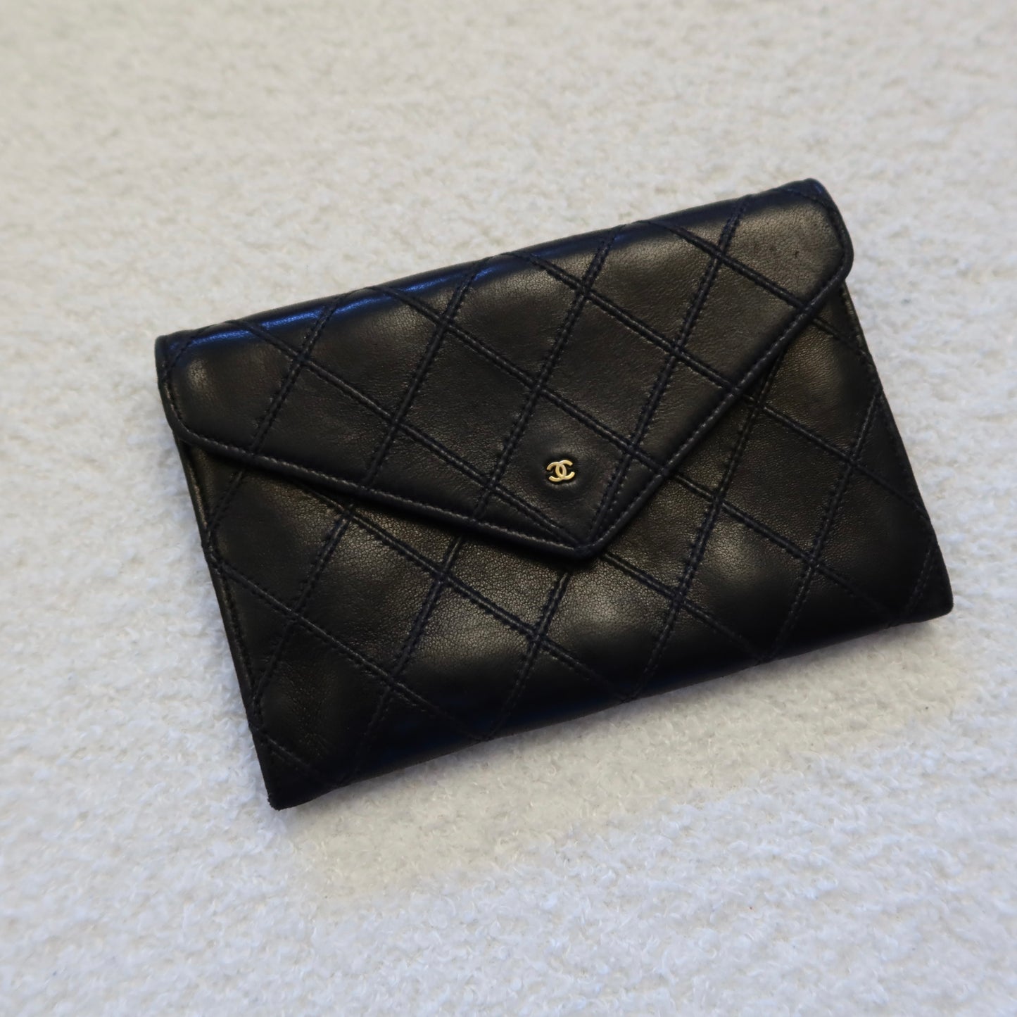 CHANEL Lambskin Envelope Wallet