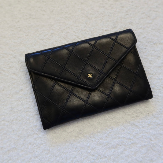 CHANEL Lambskin Envelope Wallet