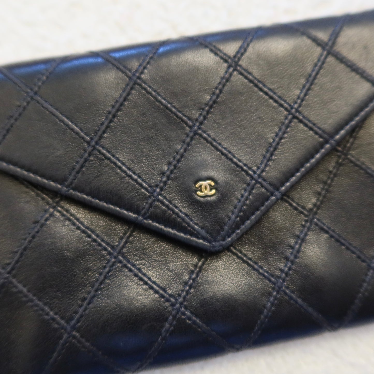 CHANEL Lambskin Envelope Wallet