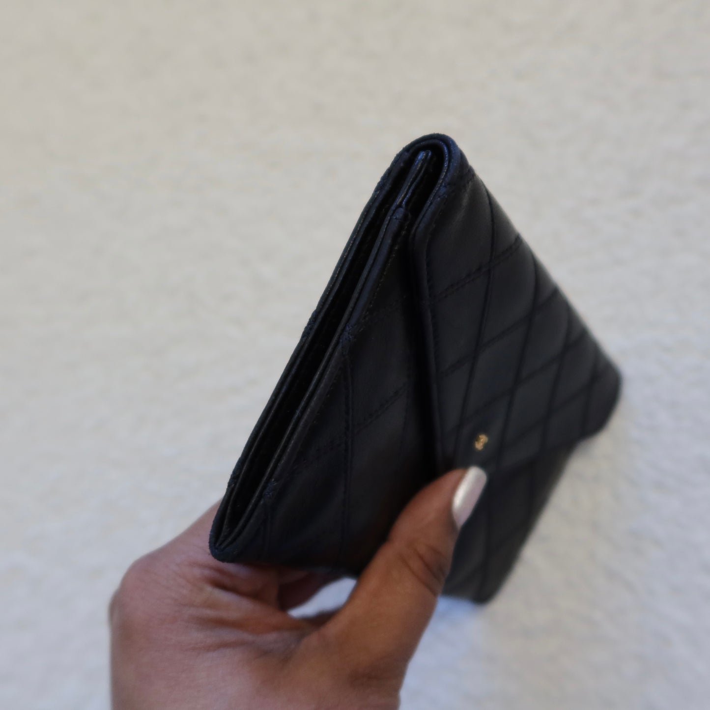 CHANEL Lambskin Envelope Wallet