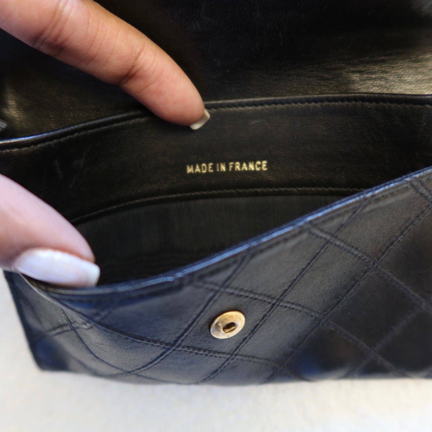 CHANEL Lambskin Envelope Wallet