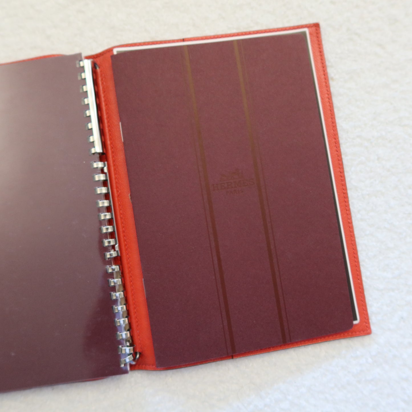 HERMES Globe Trotter Agenda with Inserts