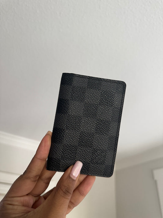 LOUIS VUITTON Damier Graphite Pocket Organizer Wallet