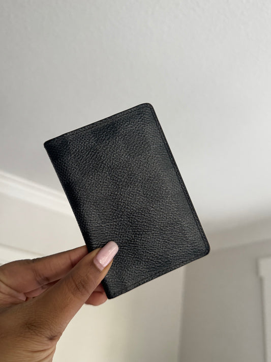 LOUIS VUITTON Damier Graphite Pocket Organizer Wallet