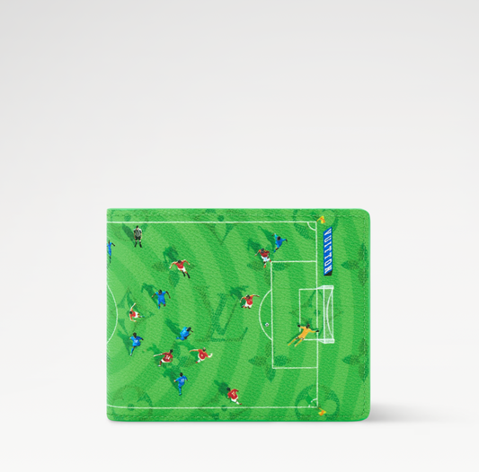 LOUIS VUITTON Soccer Multiple Bifold Wallet